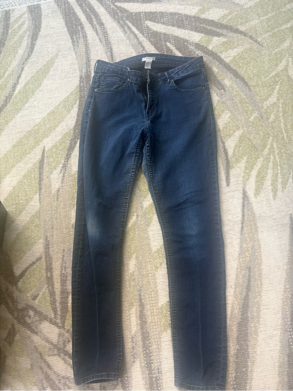 H&M Blue Denim Jeans - Straight Cut